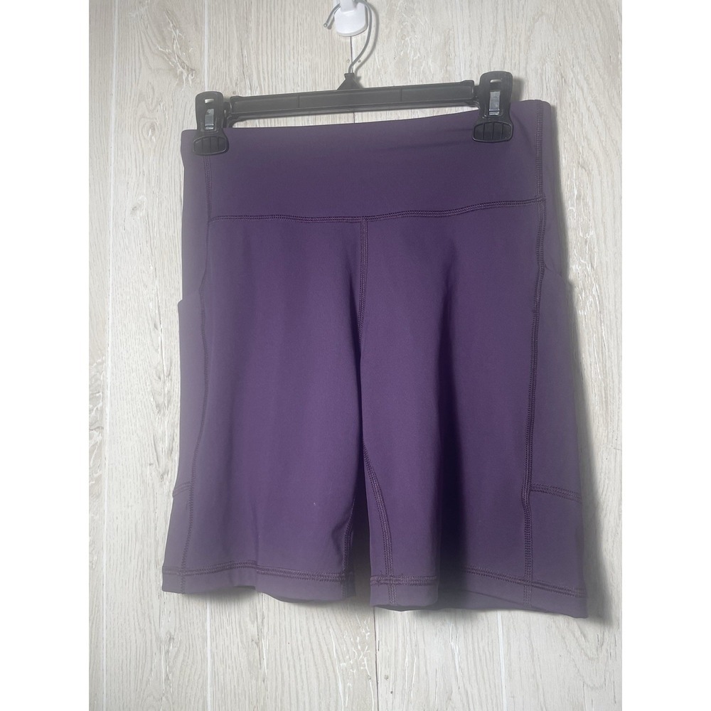 Tek Gear work out gear women Purple Short size m